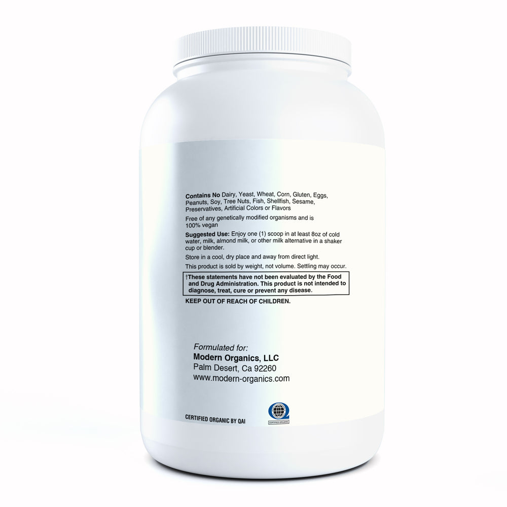 
                  
                    Load image into Gallery viewer, Certified Organic Plant Based Protein – Chocolate
                  
                