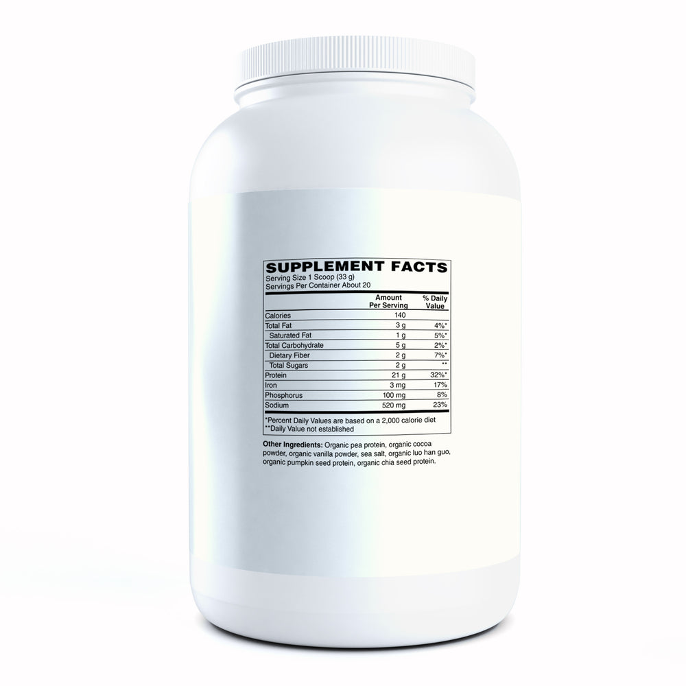 
                  
                    Load image into Gallery viewer, Certified Organic Plant Based Protein – Chocolate
                  
                