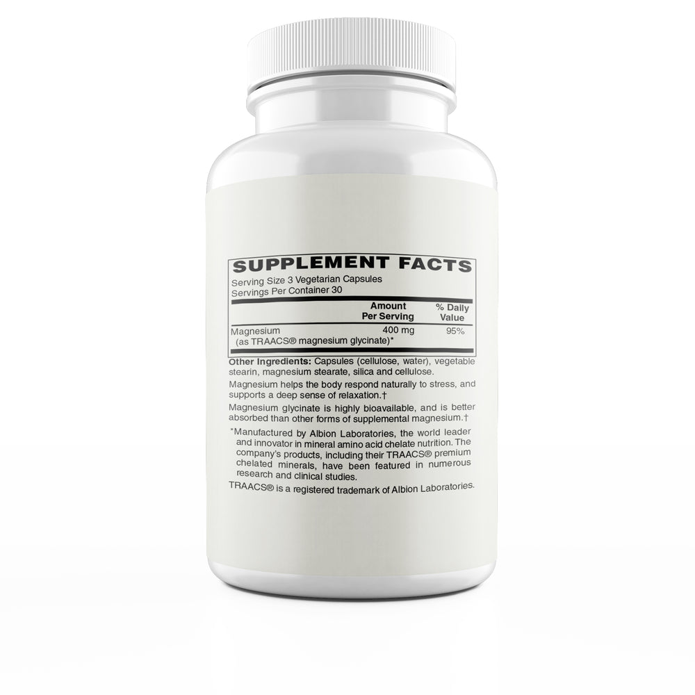 
                  
                    Load image into Gallery viewer, Magnesium Glycinate Supplement Facts
                  
                